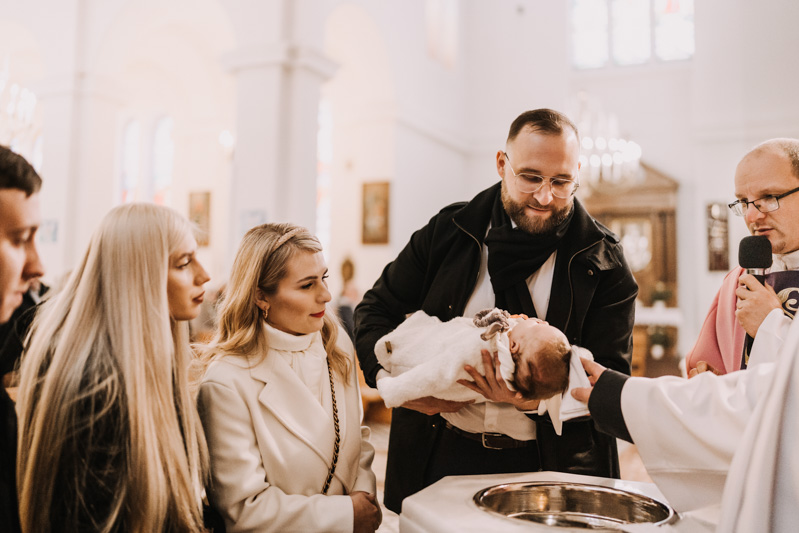 chrzest święty Białystok reportaż z chrztu świętego
