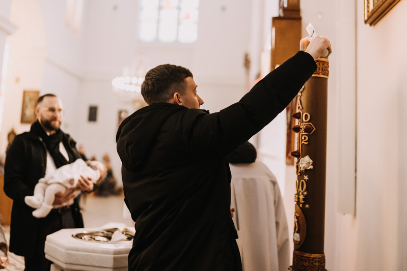 chrzest święty Białystok reportaż z chrztu świętego