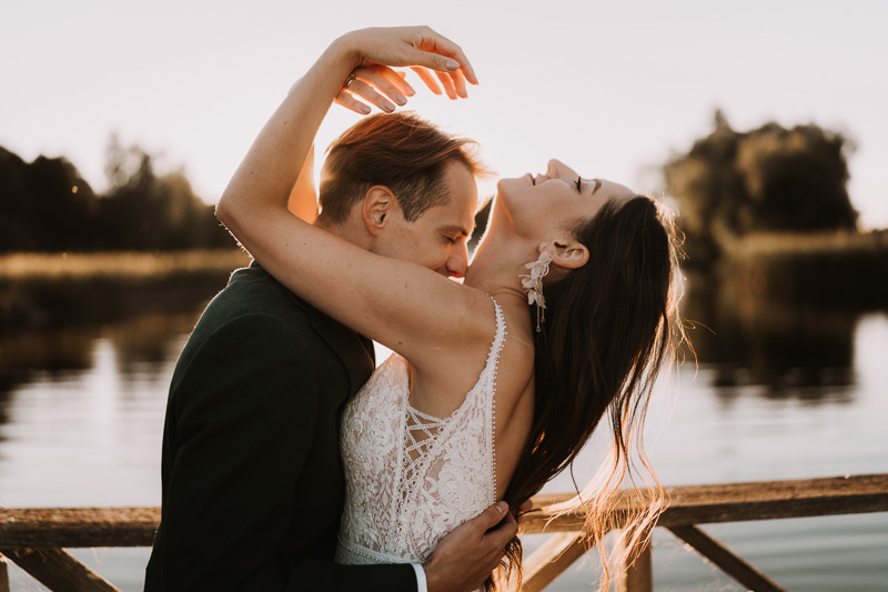 zmysłowa sesja ślubna